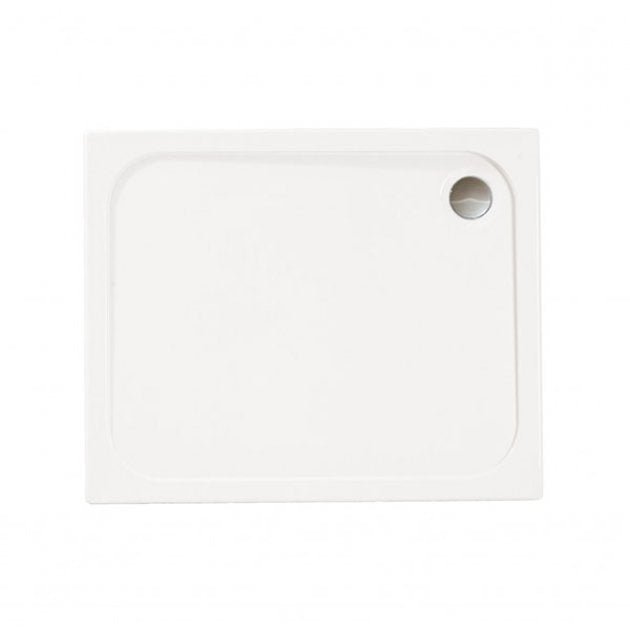Merlyn Ionic Touchstone 800mm x 700mm Rectangular Shower Tray - White - S870RTTO - TAP 'N' SHOWER