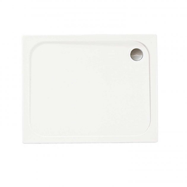 Merlyn Ionic Touchstone 900mm x 760mm Rectangular Shower Tray - White - S976RTTO - TAP 'N' SHOWER
