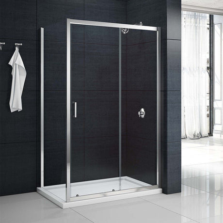 Merlyn Mbox Side Panel 760mm Wide - 6mm Glass - MBSP760 - TAP 'N' SHOWER
