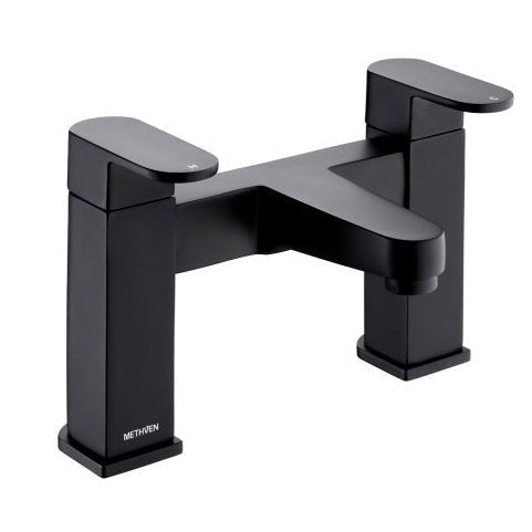 Methven Amio Bath Filler Tap - Matte Black - AMBFBK - TAP 'N' SHOWER