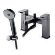 Methven Amio Bath Shower Mixer Tap - Matte Black - AMBSMBK - TAP 'N' SHOWER