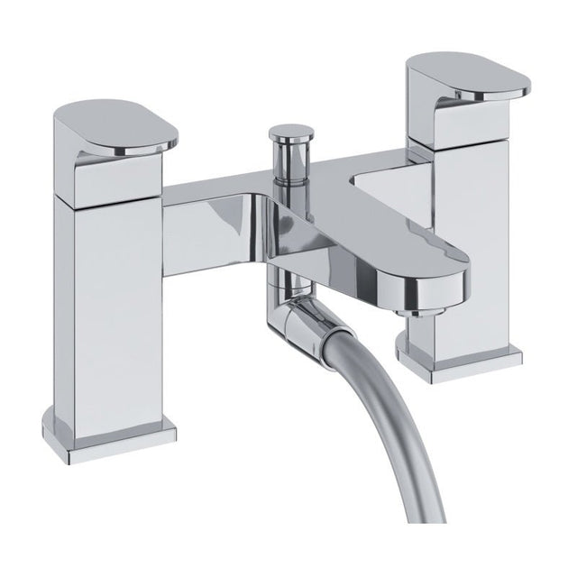 Methven Amio Deck Mounted Bath Shower Mixer - Chrome - AMBSMCPUK - TAP 'N' SHOWER