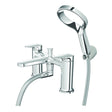 Methven Aio Deck Mounted Bath & Shower Mixer - Chrome - AOBSMCPUK - TAP 'N' SHOWER