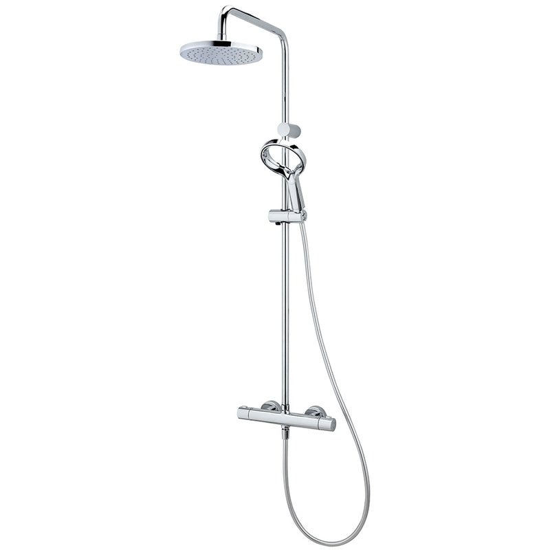 Methven Aurajet Aio Cool To Touch Bar Shower with Diverter - Chrome - AOKCTSDEF - TAP 'N' SHOWER