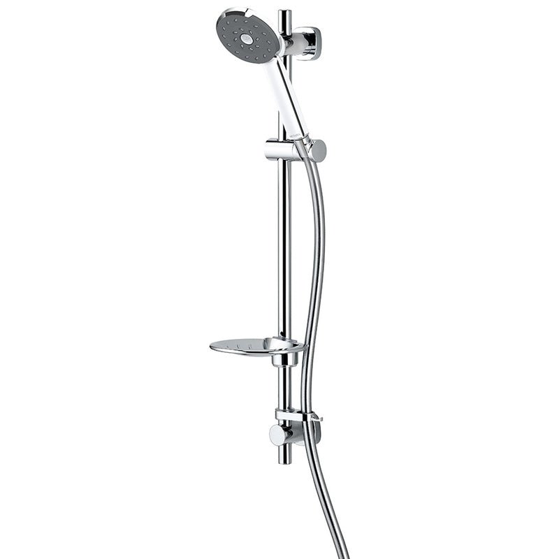 Methven Satinjet Kiri Easy Fit Shower Kit - Chrome - EKIT05/K - TAP 'N' SHOWER