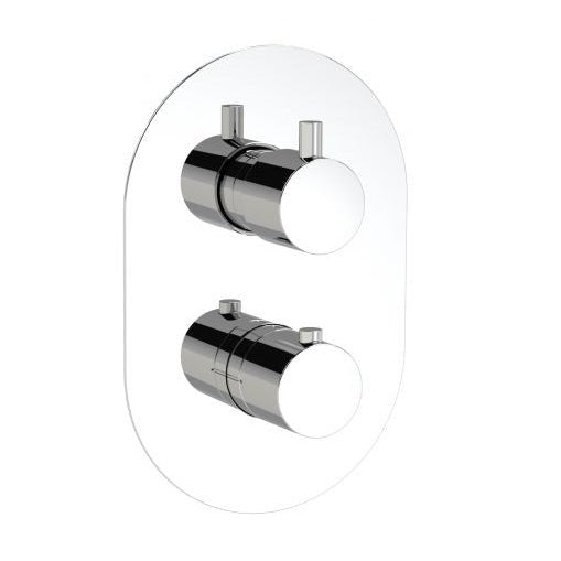 Methven Kaha 2 Way Concealed Shower Valve - Chrome - KAHA 2D - TAP 'N' SHOWER