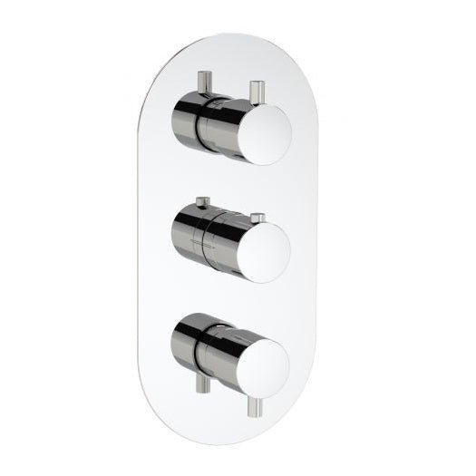 Methven Kaha 3 Way Concealed Shower Valve - Chrome - KAHA 3D - TAP 'N' SHOWER