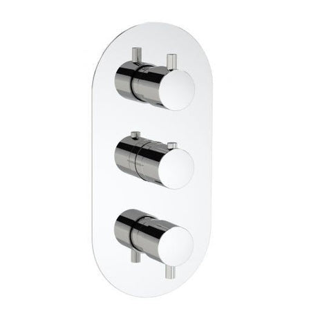 Methven Kaha 3 Way Concealed Shower Valve - Chrome - KAHA 3D - TAP 'N' SHOWER