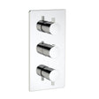 Methven Kaha 3 Way Concealed Shower Valve - Chrome ABS - KAHA 3DA - TAP 'N' SHOWER