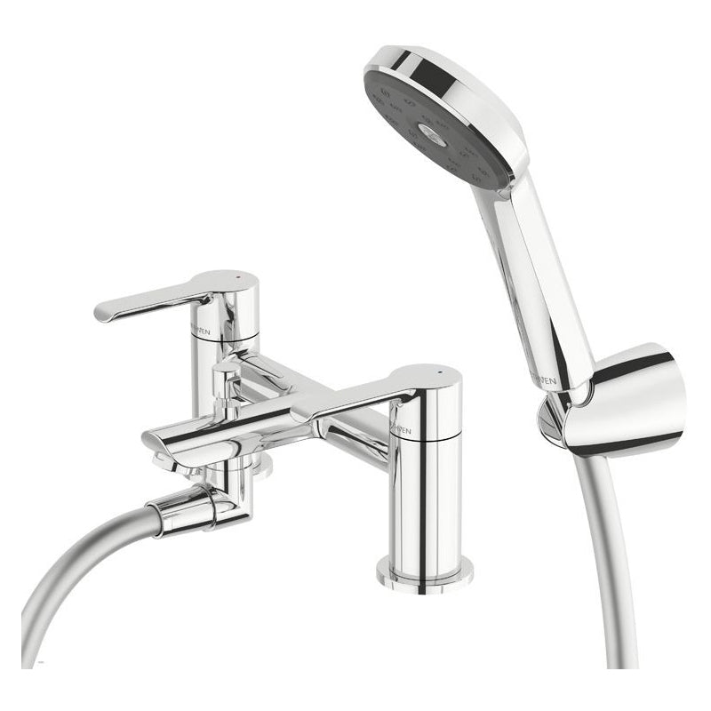Methven Kea Bath Shower Mixer - Chrome - KEBSMCPUK - TAP 'N' SHOWER