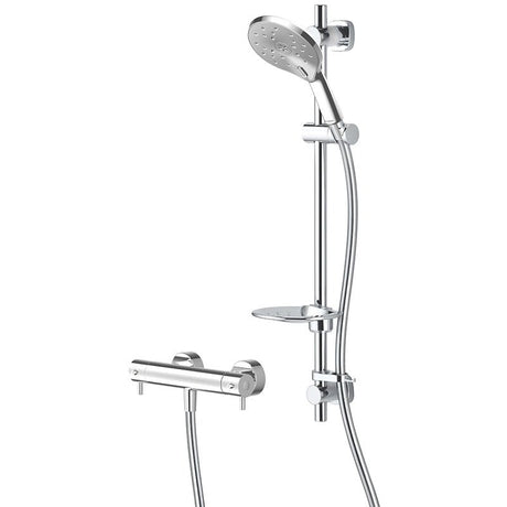 Methven Kaha Cool To Touch Bar Mixer and Kit - Chrome - KHCTSEFCP - TAP 'N' SHOWER