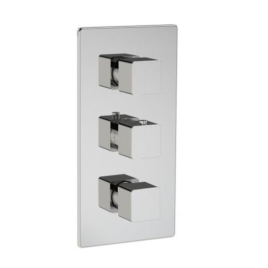 Methven Kiri 3 Way Concealed Shower Valve - Chrome ABS - KIRI 3DA - TAP 'N' SHOWER
