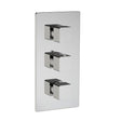 Methven Kiri 3 Way Concealed Shower Valve - Chrome ABS - KIRI 3DA - TAP 'N' SHOWER
