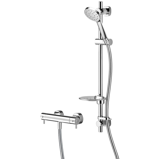 Methven Kiri MK2 Cool To Touch Bar Mixer and Kit - Chrome - KRCTSEFCP - TAP 'N' SHOWER