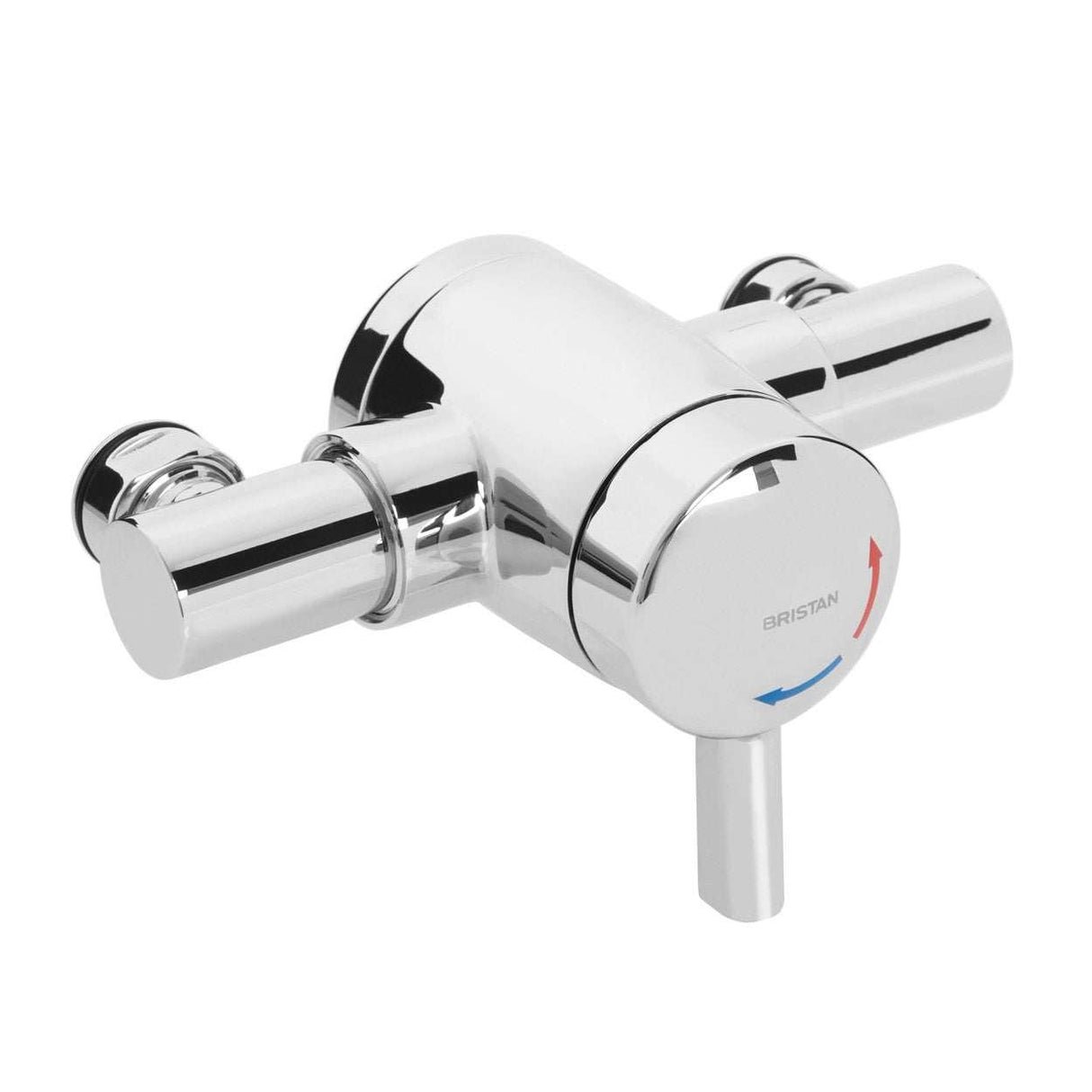 Bristan OPAC Lever Handle Exposed Thermostatic Mini Shower Valve - Chr