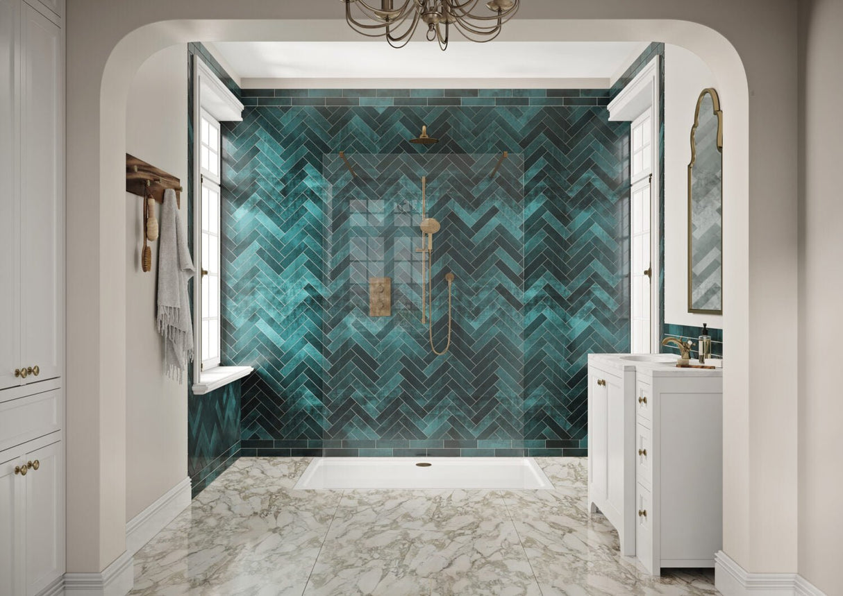 Scudo 10mm Glass Panel Without Wall Profile 1000mm - MINPAN1000NP - TAP 'N' SHOWER