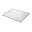 Mira Flight Low Rectangular Shower Tray with Waste Flat Top 1000mm X 800mm - White - 1.1697.007.WH - TAP 'N' SHOWER