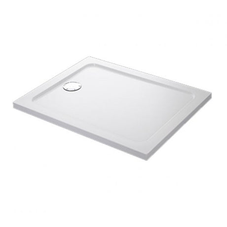 Mira Flight Low Rectangular Shower Tray with Waste Flat Top 1000mm X 800mm - White - 1.1697.007.WH - TAP 'N' SHOWER