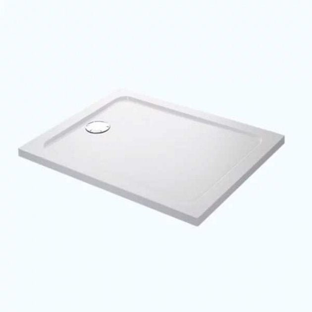 Mira Flight Low Rectangular Shower Tray with Waste Flat Top 1200mm X 900mm - White - 1.1697.018.WH - TAP 'N' SHOWER