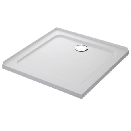 Mira Flight Low 2 Upstands Square Shower Tray with Waste 800mm X 800mm - 1.1697.320.WH - TAP 'N' SHOWER