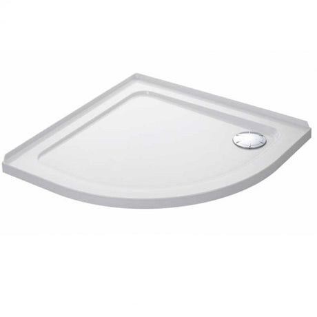 Mira Flight Low 2 Upstand Quadrant Shower Tray with Waste 800mm x 800mm - White - 1.1697.479.WH - TAP 'N' SHOWER
