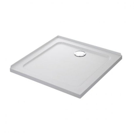 Mira Flight Safe Square Anti - Slip Shower Tray with Waste 800mm x 800mm - White - 1.1697.320.AS - TAP 'N' SHOWER