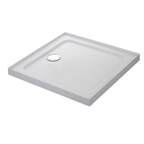 Mira Flight Safe 4 Upstands Anti - Slip Square Shower Tray with Waste 900mm x 900mm - White - 1.1697.325.AS - TAP 'N' SHOWER