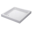 Mira Flight Flat Top Square Shower Tray with Waste 800mm x 800mm - White - 1.1783.005.WH - TAP 'N' SHOWER