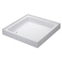 Mira Flight 4 Upstands Square Shower Tray with Waste 800mm x 800mm - White - 1.1783.008.WH - TAP 'N' SHOWER