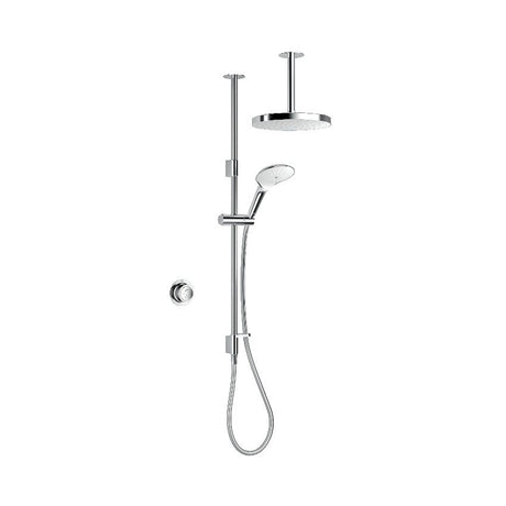 Mira Mode Dual Shower Ceiling Fed Pumped Includes Large Deluge Overhead Chrome - 1.1980.008 - TAP 'N' SHOWER