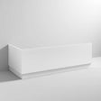 Nuie Blocks Plinth and Straight Bath End Panel 560mm Height x 780mm Wide - Satin White - MOF172