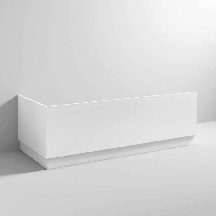 Nuie Blocks Plinth and Straight Bath End Panel 560mm Height x 780mm Wide - Satin White - MOF172 - TAP 'N' SHOWER