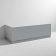 Nuie Blocks Plinth and Straight Bath Front Panel 560mm Height x 1800mm Wide - Satin Grey - MOF278