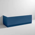 Nuie Blocks Plinth and Straight Bath End Panel and 560mm Height x 730mm Wide  - Satin Blue - MOF371