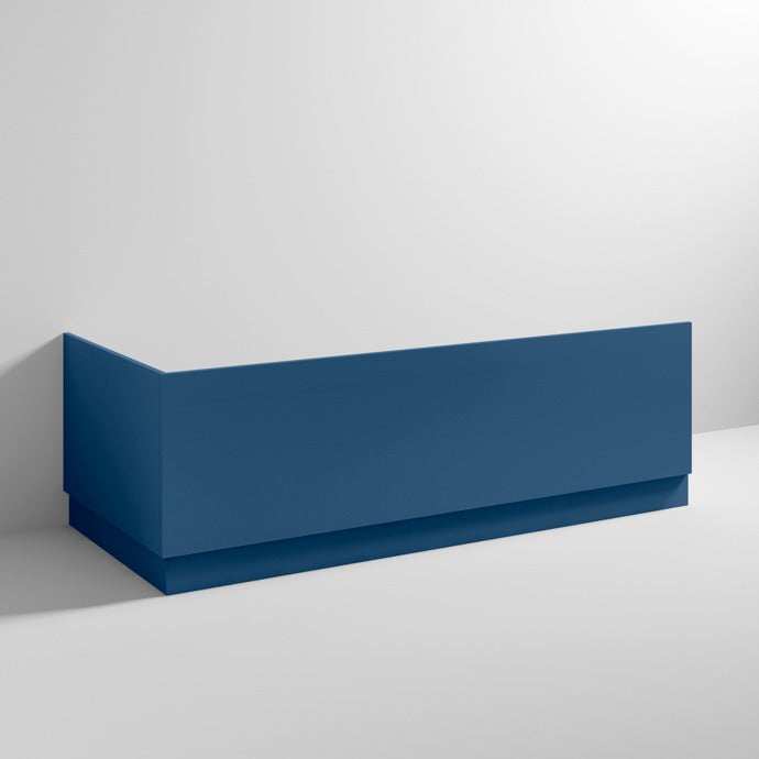 Nuie Blocks Plinth and Straight Bath Front Panel 560mm Height x 1800mm Wide - Satin Blue - MOF378