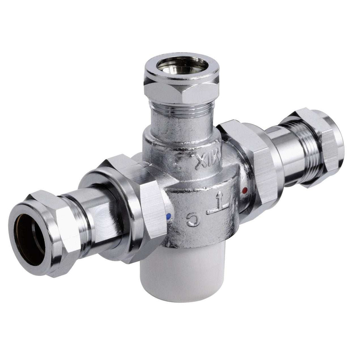 Bristan Commercial 22mm Thermostatic Mixing Valve - Chrome - MT753CP