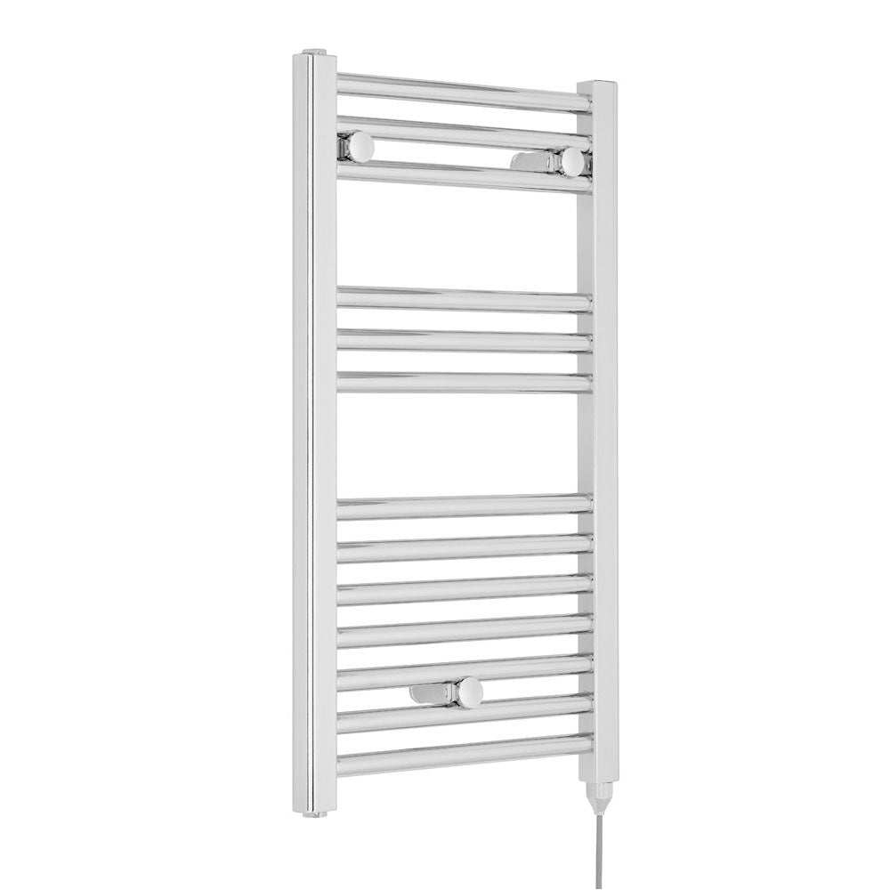 Nuie Heated Electric Towel Rail 720mm High x 400mm Wide - Chrome - MTY150 - TAP 'N' SHOWER
