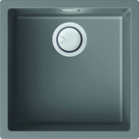 Reginox Multa Elleci Granite Single Bowl Kitchen Sink - Light Grey - MULTA 102 LG - TAP 'N' SHOWER