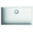 Reginox Multa Elleci Granite Single Bowl Kitchen Sink - White - MULTA 130 W - TAP 'N' SHOWER