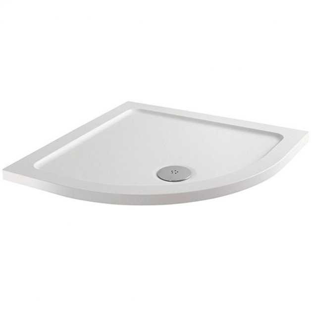 MX Elements Quadrant Anti - Slip Flat Top Shower Tray with Waste 900mm x 900mm - ASTBO - TAP 'N' SHOWER