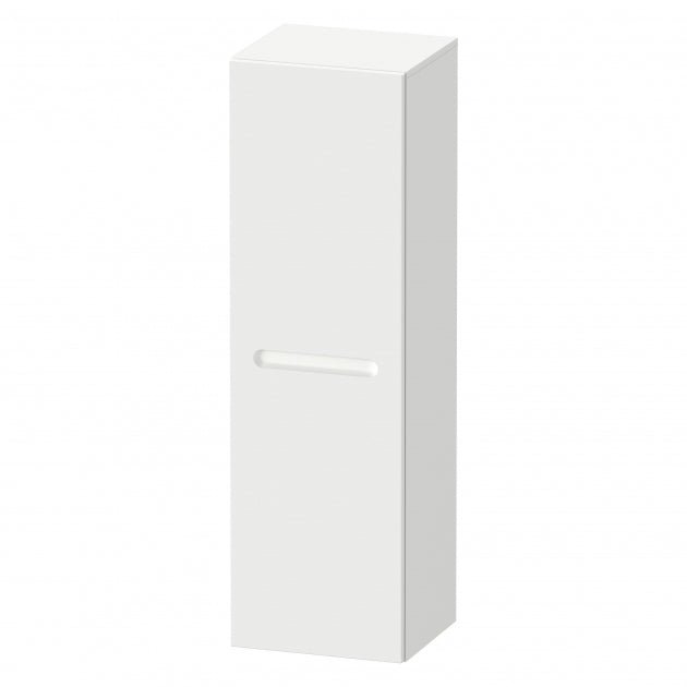 Duravit No.1 Semi tall Cabinet 400x360x1320mm - White Matt - N11308L18180000 - TAP 'N' SHOWER