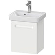 Duravit No.1 Left Hand Wall Hung Vanity Unit 390mm - White Matt - N14266L18180000 - TAP 'N' SHOWER