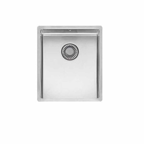 Reginox New York 1 Bowl Integrated Sink - Stainless Steel - NEW YORK 34X40 L - TAP 'N' SHOWER
