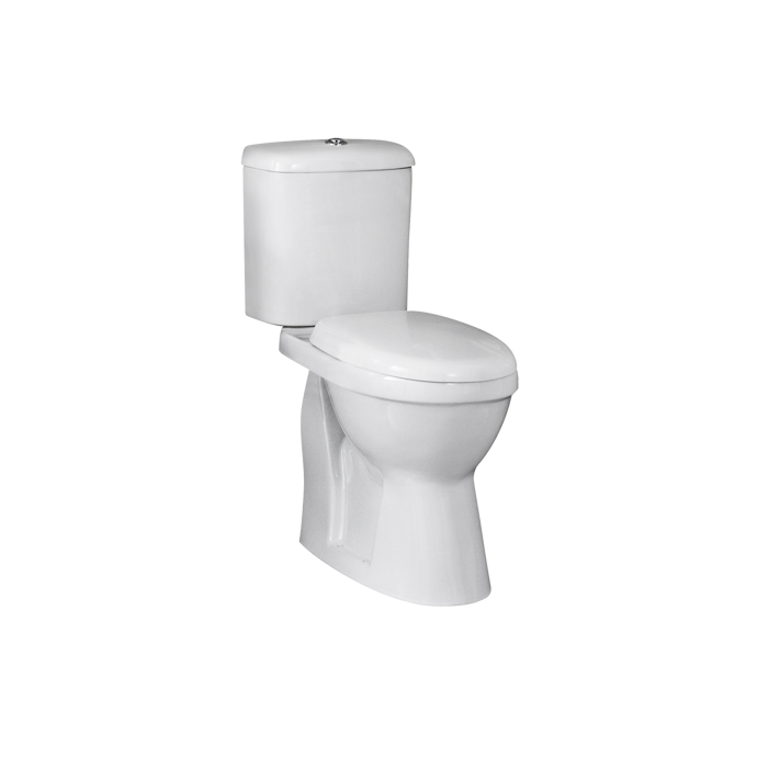 Nuie Doc M Pack White Contemporary Comfort Height Pan & Cistern - NCS5
