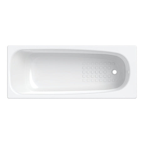 Twyford Neptune Bath No Tap Slip Resist No Grips 1700×700 - White - NE9590WH - TAP 'N' SHOWER