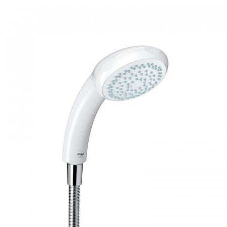 Mira Logic 4 Spray Showerhead - White - 2.1605.177 - TAP 'N' SHOWER