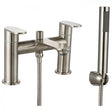 Niagara Albury Bath Shower Mixer Tap with Shower Kit - Brushed Nickel - 9142NKL