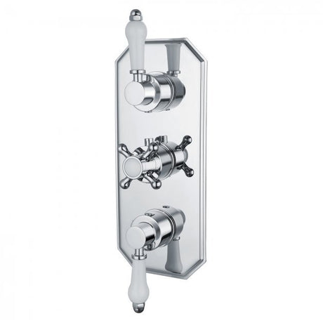 Niagara Arlington Traditional Concealed Triple Thermostatic Shower Valve Only In Chrome - 9317