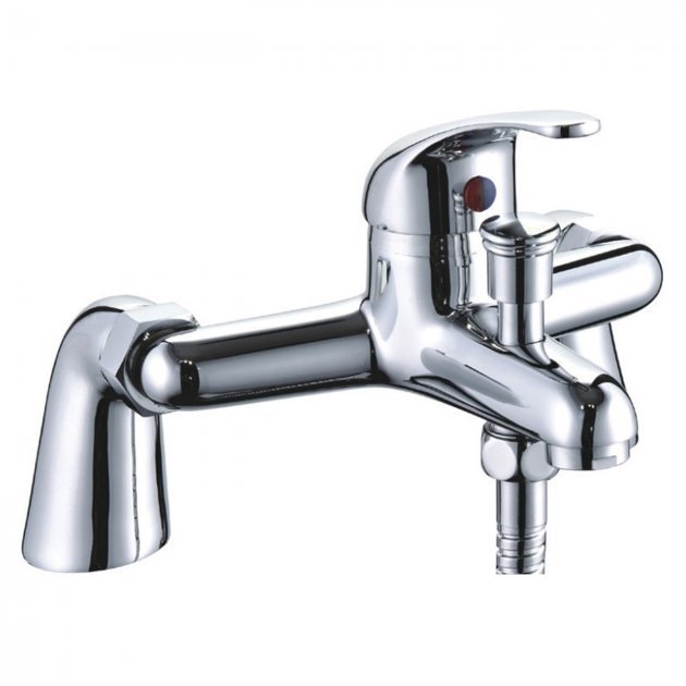 Niagara Conway Bath Shower Mixer Tap with Shower Kit In Chrome - 9116
