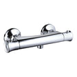 Niagara Equate Round Thermostatic Bar Shower Valve Only In Chrome - 9321